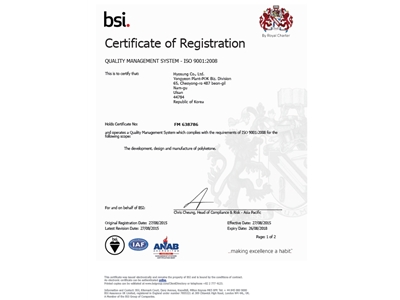 - ISO 9001